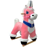 Качалка Лошадка  Лючия, музыкальная розовый 98070802