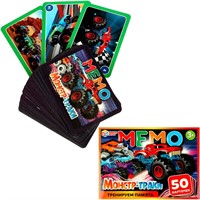 Игра Умка Монстр-траки.Мемо 4650250545422