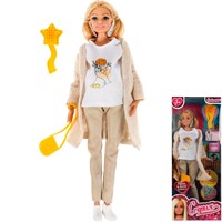 Кукла Карапуз 66001B2-C7-S-BB 29 см София беременная двойней, руки и ноги сгиб, акс