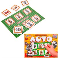 Лото Животные. IQ-лото 4660254435612