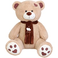 Медведь Тони с шарфом В150 кофейный МТШ/80/82