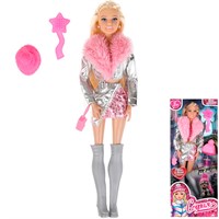 Кукла Карапуз 66001-W31-S-BB София 29см, руки и ноги сгиб, акс