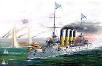 Сборная модель П9014 Крейсер Варяг