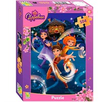 Пазл 104 Царевны. Таинственная гостья 82274 Степ