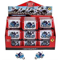 Модель SB-16-02-MO(P)-CDU Мотоцикл с фигуркой Технопарк  в коробке