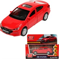 Модель ELANTRA-12-RD HYUNDAI ELANTRA длина 12 см красный Технопарк  в коробке