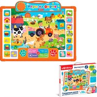 Говорящая доска для обучения и рисования 4680019286808 Игры на ферме