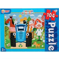 Пазл 104 Синий трактор 4630115523512