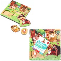 Деревянная Рамка вкладыш Домашние животные W0215