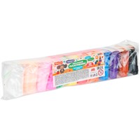 Набор для творчества Легкий пластилин Чебурашка 12 цв. 10 гр пастель MultiArt FLUFPASTEL-CHEB