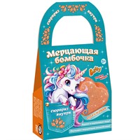 Средство для принятия ванн "Купайся весело":Бурлящая бомбочка с сюрпризом D0259-O ТМ «Baffy»