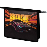 Папка для тетрадей на молнии 1 отделение Гонка 69300