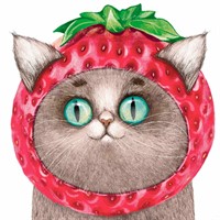 Блокнот 30 л. Необычная клубничка 63035