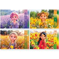 Альбом для рисования 40 л. А4 Милые девочки С0021-03