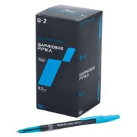 Ручка шариковая синяя 0,7 мм. 00072 Hatber