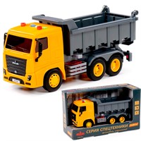 Автомобиль МАЗ-самосвал инерционный со светом и звуком (в коробке) 94056 П-Е /8/