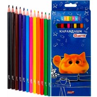 Карандаши цветные 12 цв. Котенок КЦ-2621