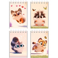 Блокнот 40 л. А7 Милые животные - 8 Б40-9332 ассорти