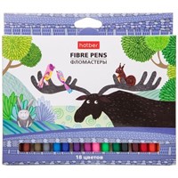 Фломастеры 18цв Colora FP_063873 Hatber