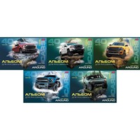 Альбом для рисования 40 л. А4 COOL CARS 40А4В Hatber
