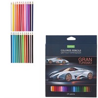 Карандаши цветные 24 цв. ECO Gran Turismo CS_070883 Hatber