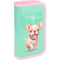 Пенал 2-секц, большой ВЕСЁЛЫЙ БУЛЬДОГ 190х105 ПН-1731