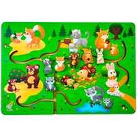 Деревянный Лабиринт "Чей малыш?"  08015