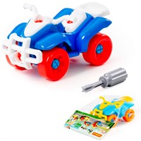 Конструктор-транспорт "Квадроцикл" 87904 П-Е /12