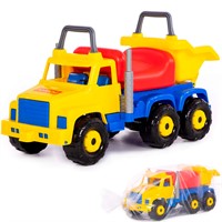 Автомобиль каталка Супергигант-2 жёлто-красный 24590 П-Е /2/