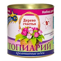 Набор для творчества Топиарий Тюльпаны в корзинке ТПМ-02