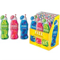 FIZZ Сухой лимонад кислая пудра в пакете с трубочкой 10г цена за 1 шт (48 шт в упак) КТ95091