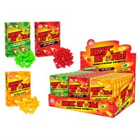 ВКУС ОГОНЬ жевательные конфеты 3 вкуса в блоке цена за 1 шт (24 шт в упак) КТ95567