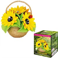 Набор для творчества Подсолнухи в корзине ТПМ-12