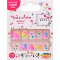 Ногти накладные Lukky Нэйл-Арт Unicorn Puzzle 10 наклад.ногтей на клеевой основе,3-10 лет Т26633