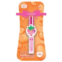 Глянец для губ клубничный 3 мл колечко Т27248 Lukky