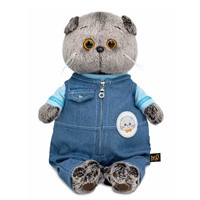 Басик в комбинезоне "Деним" Ks22-296