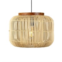 Плетеный абажур 34*25 см