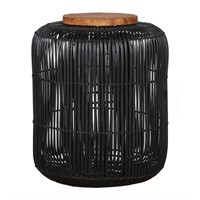 Плетеная люстра  ротанг 35*43 см