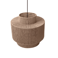 Плетеный абажур из джутового шпагата 60*55 см