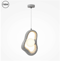 Светильник Люстра В38Д27,5 см серая