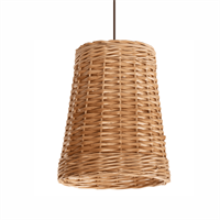 Плетеная абажур из ивовой лозы 20*25 см