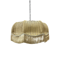 Плетеный абажур из полиротанга 86*43 см