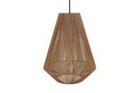 Плетеный абажур из бумажного шнура 32*40 см