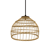 Плетеный абажур из лозы 50*35 см