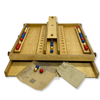 Настольная игра из дерева «Цветные шарики Форт Боярд» M фанера