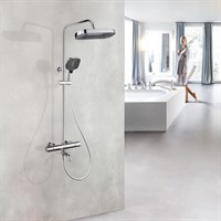 Deivon Душевая стойка с термостатическим смесителем SDI-1832 Хром