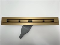 Душевой трап Delgado (SLIM) линейный 600 мм Золото матовое