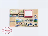 «Край северный, родной. ХМАО» - Дидактическая настенная панель