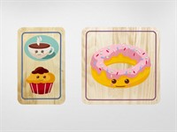 Набор стеновых панелей «Милая еда - Завтрак»