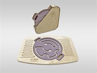 Универсальный балансир «Балу» для детей (фиолетовый, 4 шт.)